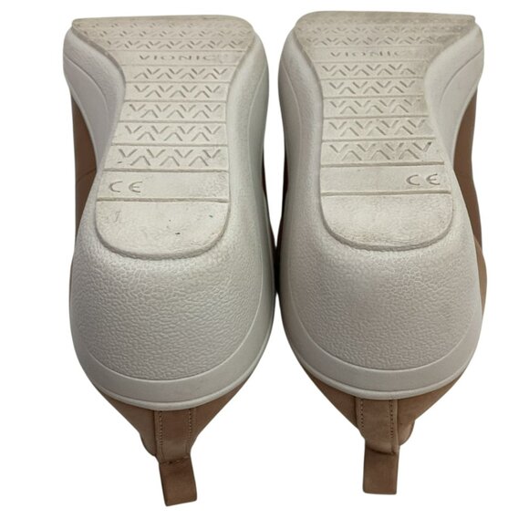 Vionic Jacey Ellery Womens 8 Leather Slip-On Wedge Shoes - Picture 10 of 15